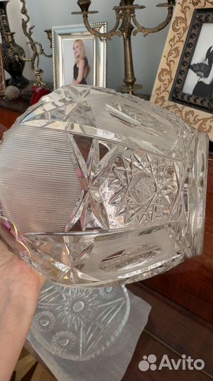 Хрустальная ваза германия
