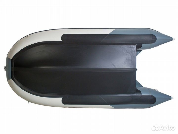 Лодка пвх Gladiator D370AL светло/темно-серый