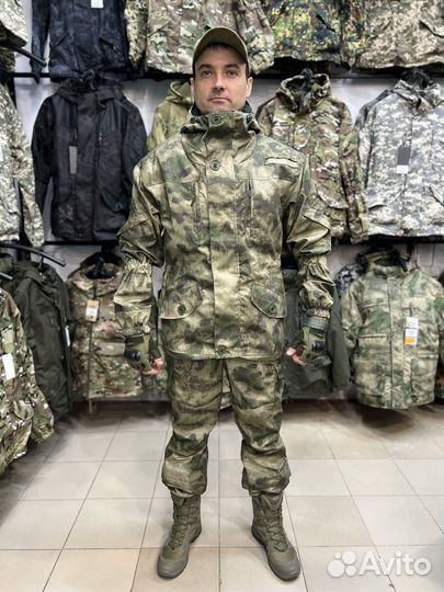 Камуфляжный костюм горка 6м мох летний