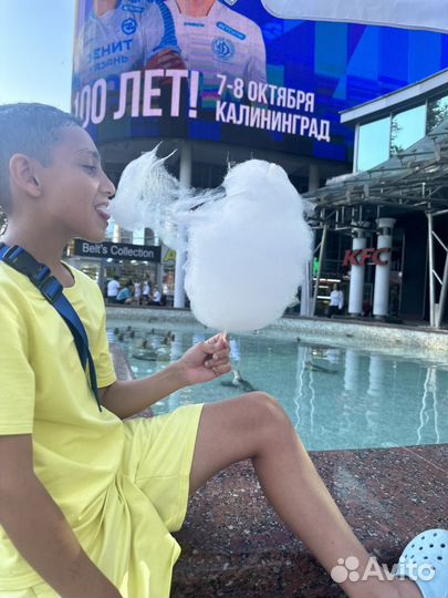 Сахарная вата на праздник