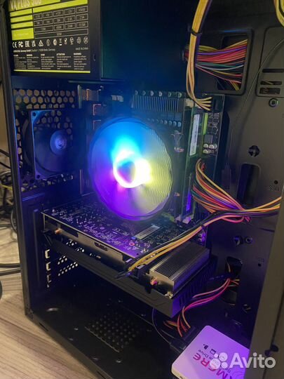 Новый игровой блок 8ядер/RX580/M2/16Гб/550w