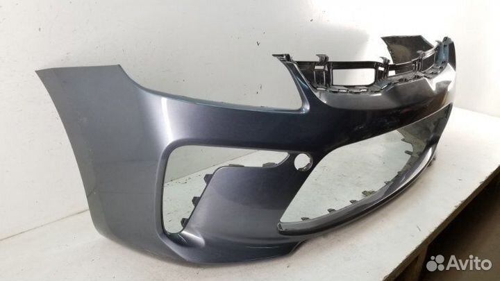 Бампер передний Киа Рио RIO 4 2017-2020 серый U4G