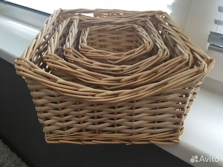 Плетеные корзинки IKEA