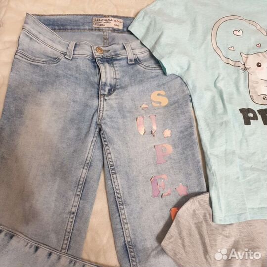 Пакет вещей на 164 для девочки