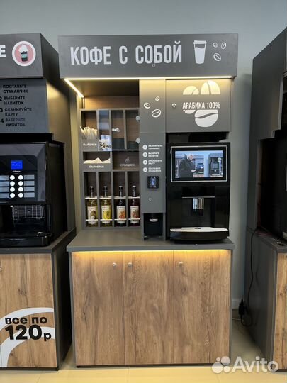 Кофейня самообслуживания 2024 поколения