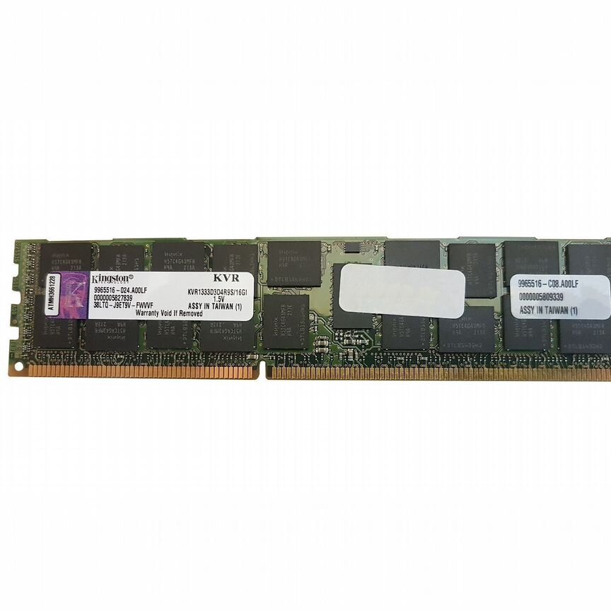 [KVR1333D3D4R9S/16GI] Оперативная Память Kingston Kvr1333d3d4r9s/16gi