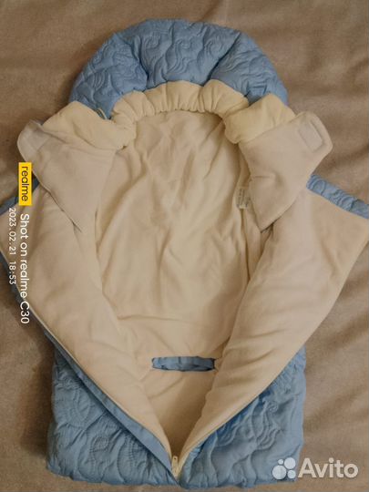 Конверт в коляску демисезонный