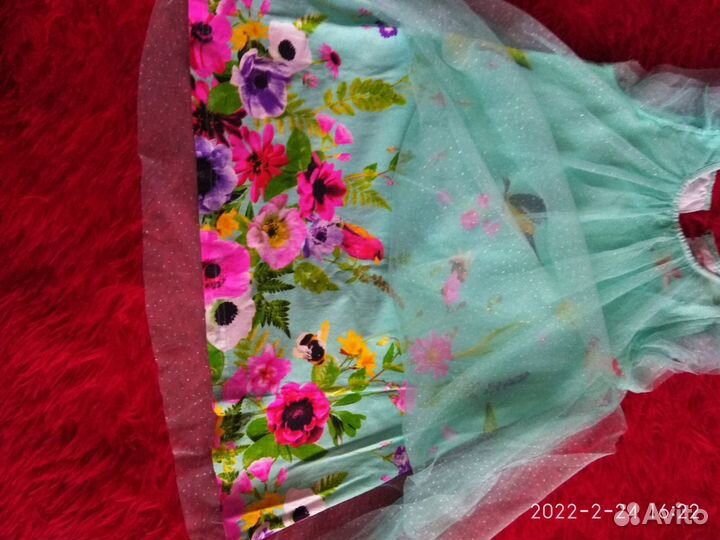 Платье для девочки 122