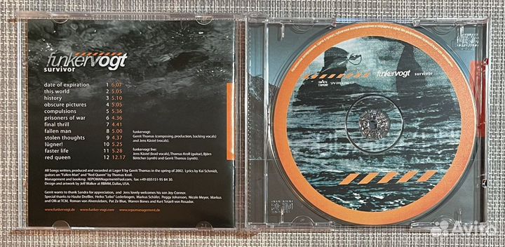 Funker Vogt - Survivor CD Rus