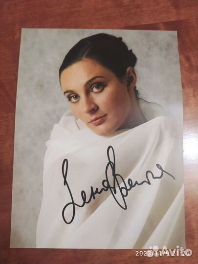 Фото с автографом