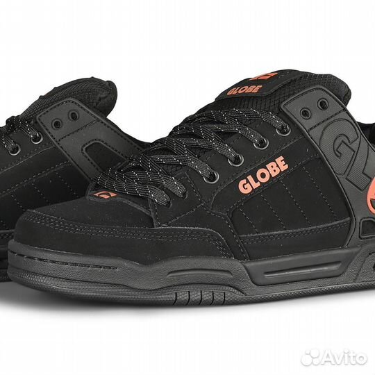 Globe Tilt Shoes - Black/Black/Bronze