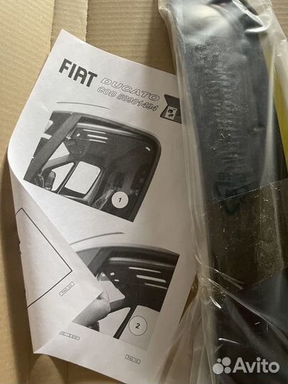 Дефлекторы на окна Ducato Fiat