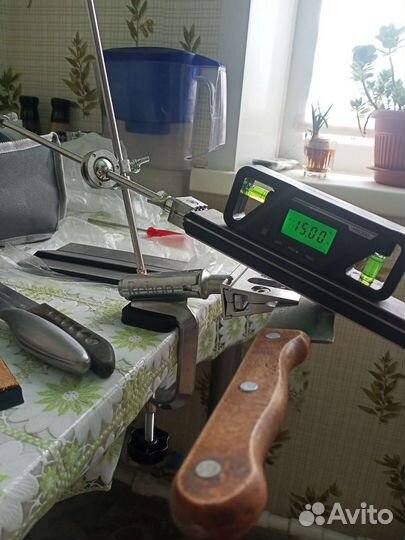 Точилка для ножей+алмазные бланки