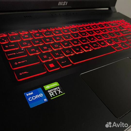 17.3'' FHD 144Гц Ноутбук MSI Katana GF76 12UC-265X