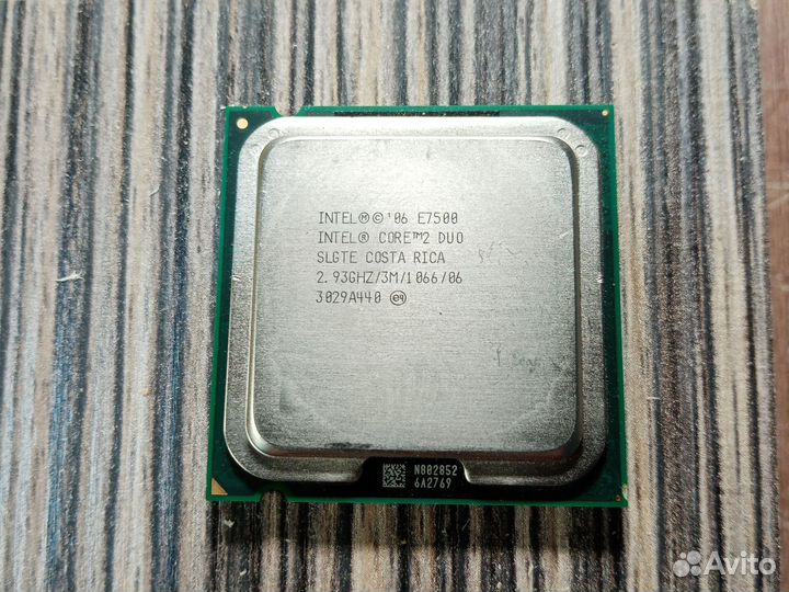 Процессор 775 сокет core 2 duo