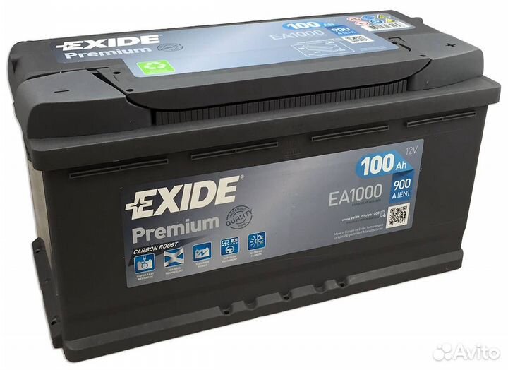 Аккумулятор Exide Premium 100 а/ч