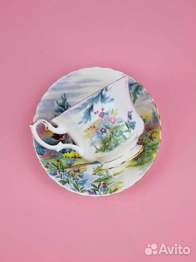 Винтажная чайная пара