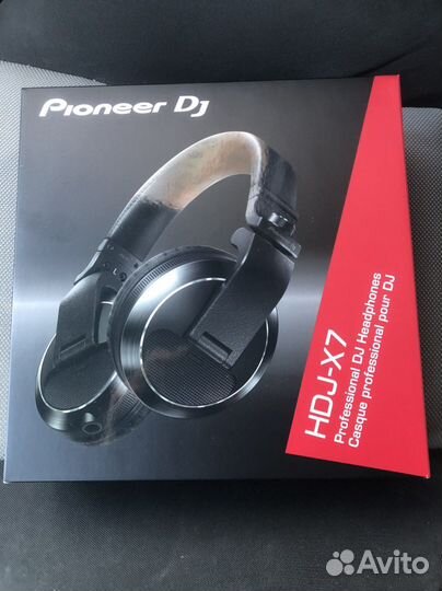 Новые Pioneer HDJ-X7 черные