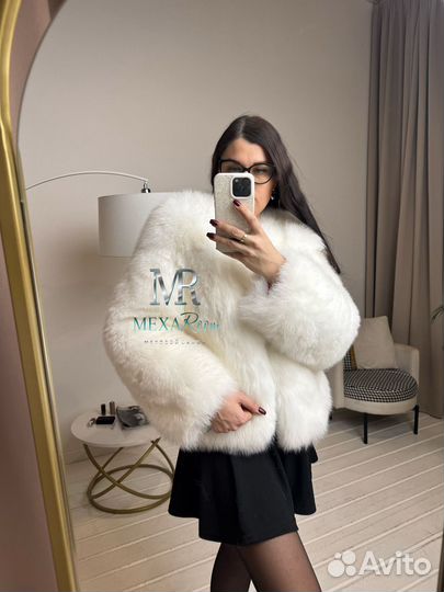 Шуба из песца