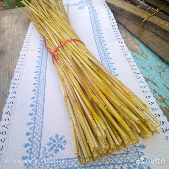 Солома для флористики и творчества