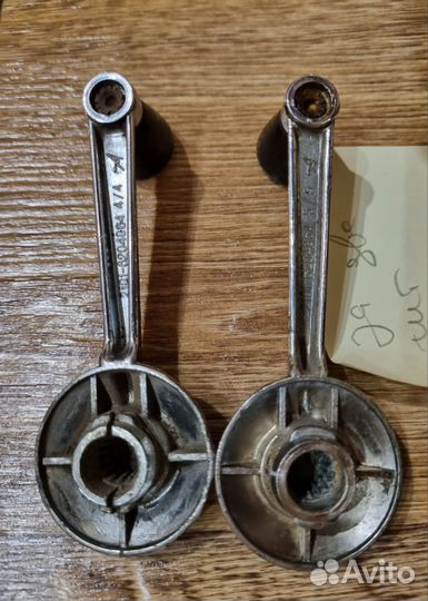 Ручка стеклоподъемника хром ваз 2 шт