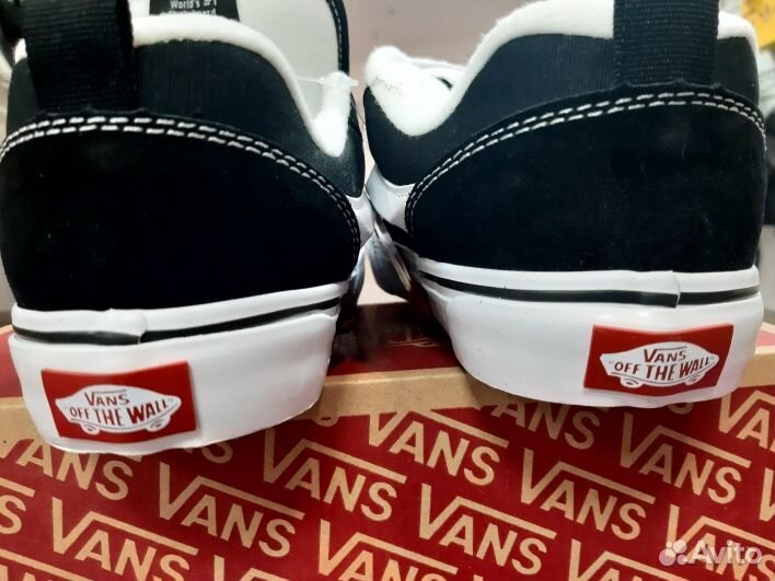 Кроссовки кеды Vans Knu-Skool VR3 кожаные 40р