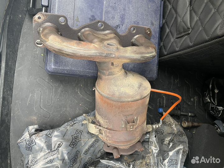 Коллектор с катализатором Renault K7M