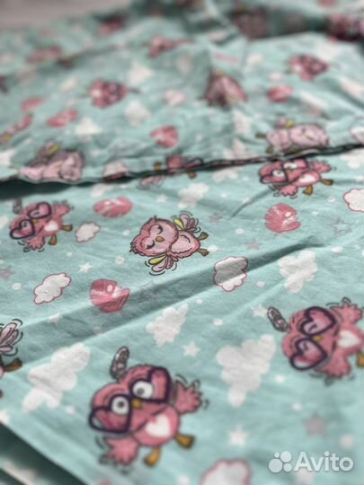 Постельное белье в детскую кроватку новое