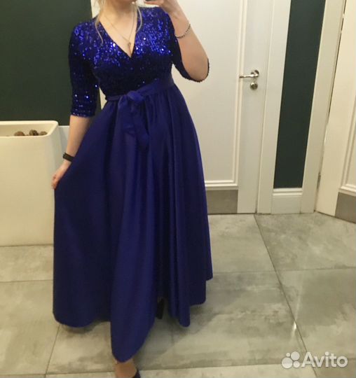 Вечернее платье в пол