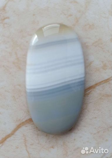 Агат натуральный кабошон