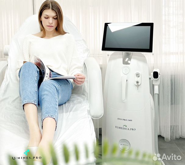Диодный лазер для эпиляции Lumines-M Evo’Pro 2400вт