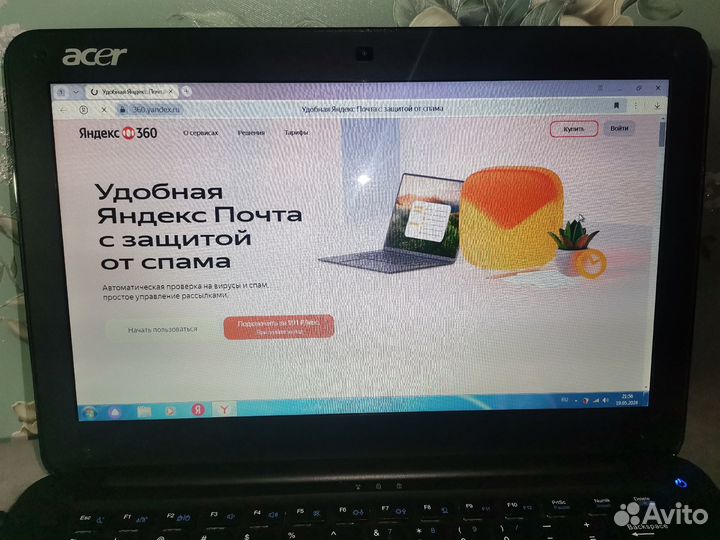 Ноутбук acer для работы, учебы, дачи