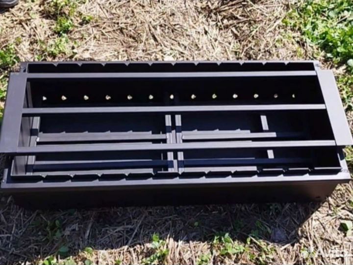 Мангал разборный из 2мм и 3 мм 70х30 и 80х35см