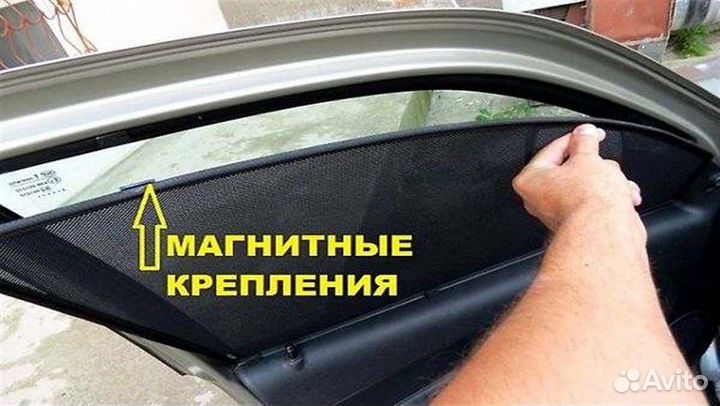 Каркасные шторки на Toyota Land Cruiser 200