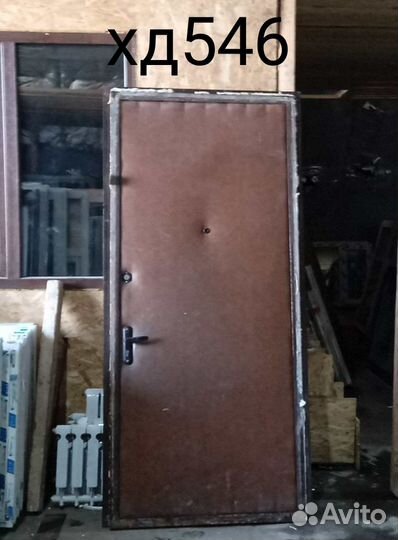 Дверь металлическая входная Б/У 2240(в)х990(ш)