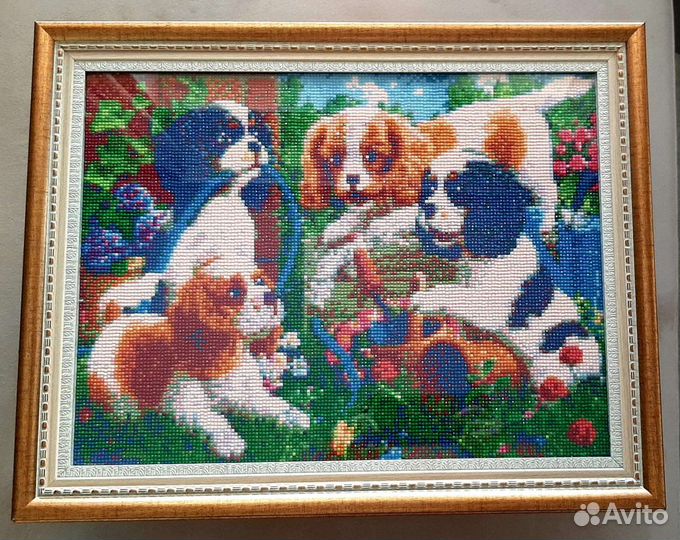 Картины из бисера