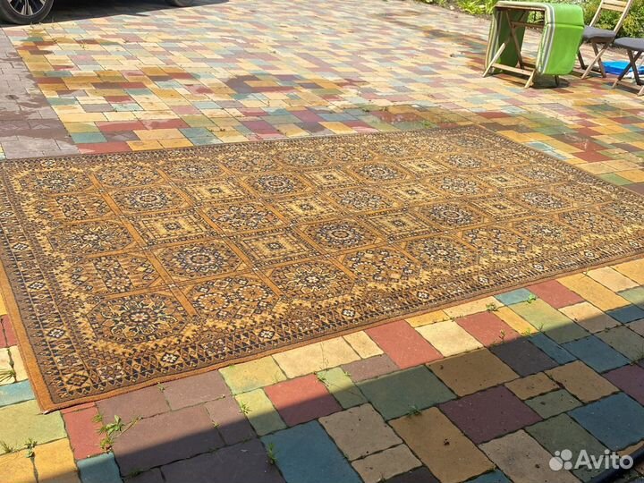 Ковер бу шерстяной 2 м на 3.4