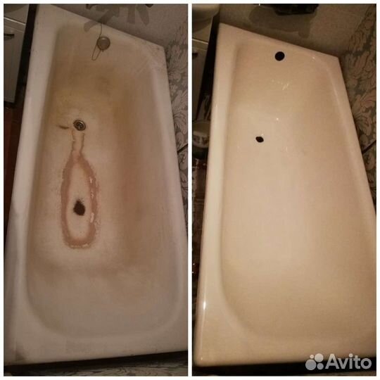 Реставрация ванн, ремонт ванн