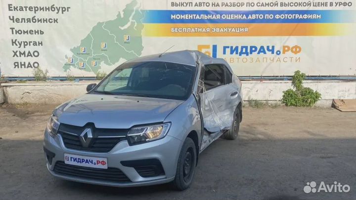 Стекло двери задней левой (форточка) Renault Logan