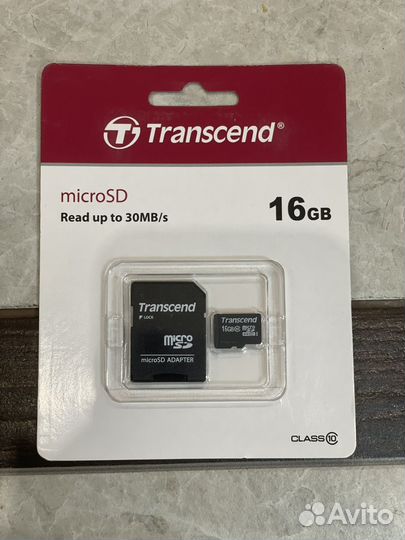 Карта памяти MicroSD 16GB