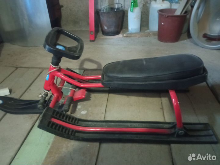 Детский снегокат СССР