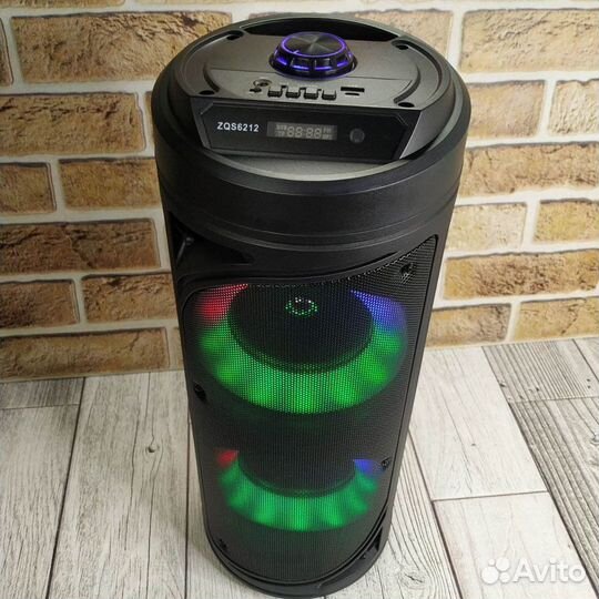 Караоке Bluetooth колонка с микрофоном ZQS6212