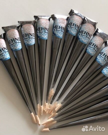 Свежая хна для мехенди. Тату краска