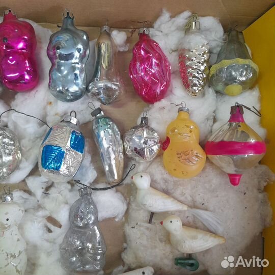 Елочные игрушки СССР