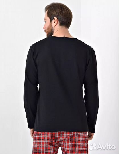 Новогодняя пижама мужская