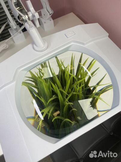 Бестеневая лампа-лупа 9002Led