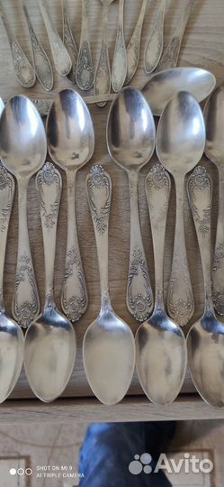 Столовый набор Ложки мельхиор