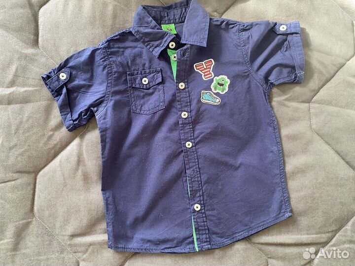 Рубашка на мальчика 110