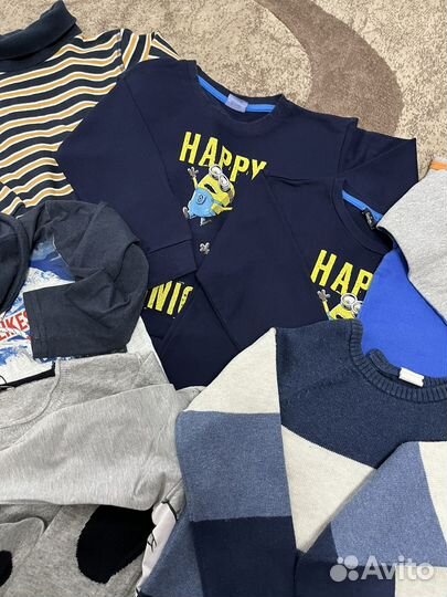 Детская одежда для мальчиков пакетом