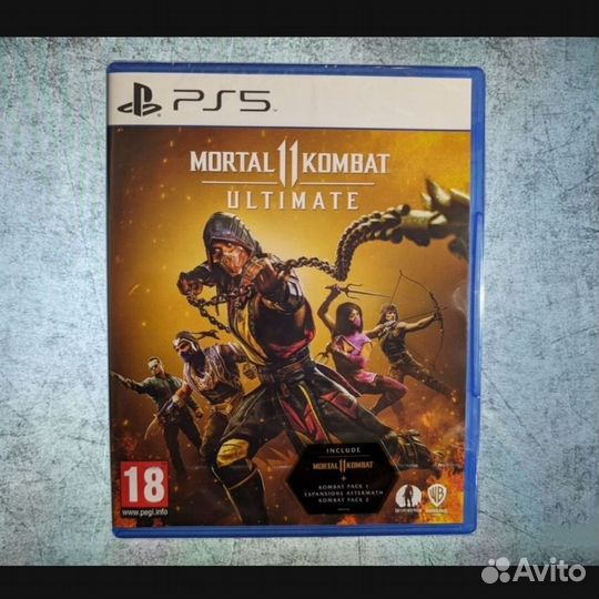 Mortal kombat 11 Ultimate (PS5) Русская версия